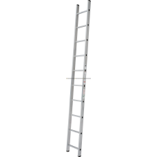 Лестница алюминиевая приставная 1х10 Новая Высота NV1210 1210110