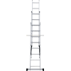 Лестница алюминиевая трехсекционная 3×8 Новая Высота NV1230 1230308