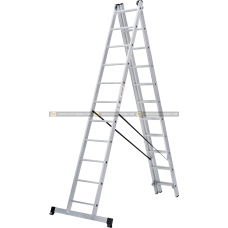 Лестница алюминиевая трехсекционная 3×11 Новая Высота NV1230 1230311