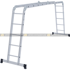 Лестница-трансформер алюминиевая 4×5, ширина 340 мм NV1320 артикул 1320405
