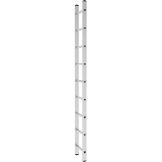 Лестница алюминиевая односекционная приставная 1×9 Новая Высота NV2210 2210109