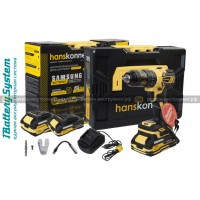 Аккумуляторный шуруповерт Hanskonner HCD2065PRO 1BatterySystem